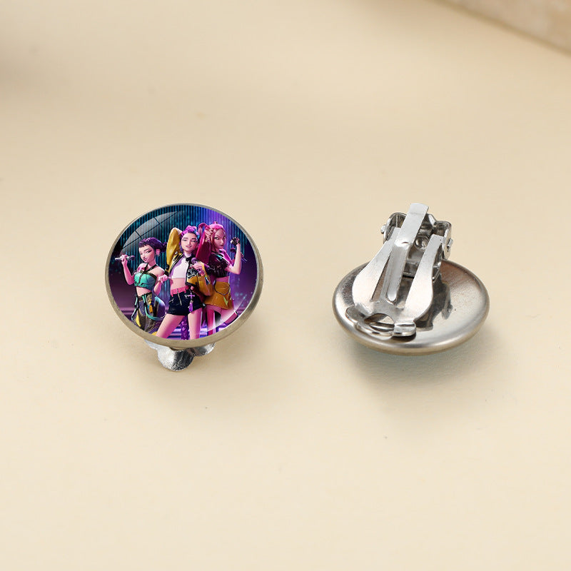 Wholesale  DIY Earrings Painless No-Ear-Piercing Ear Clips kpop