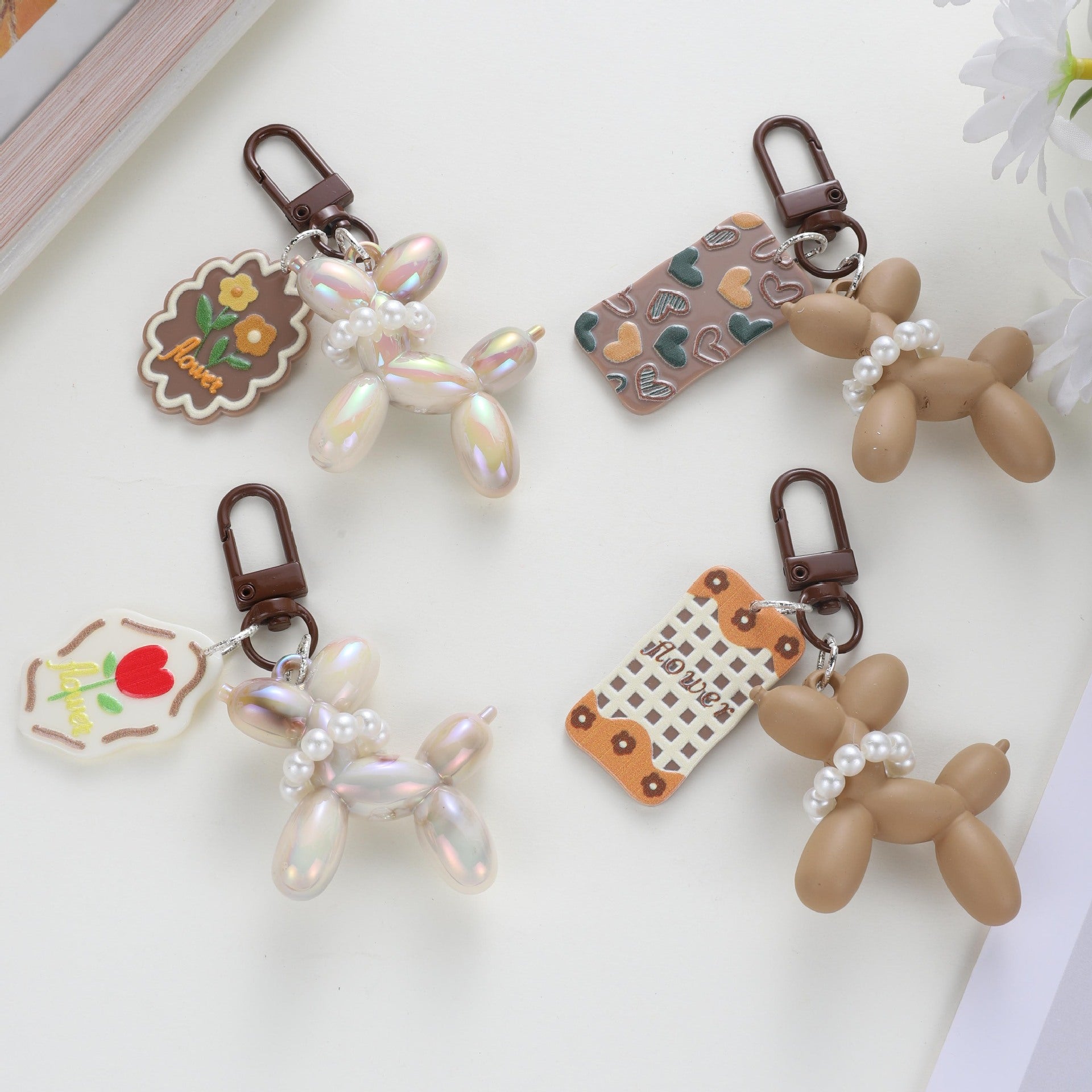 Wholesale Animal puppy keychain