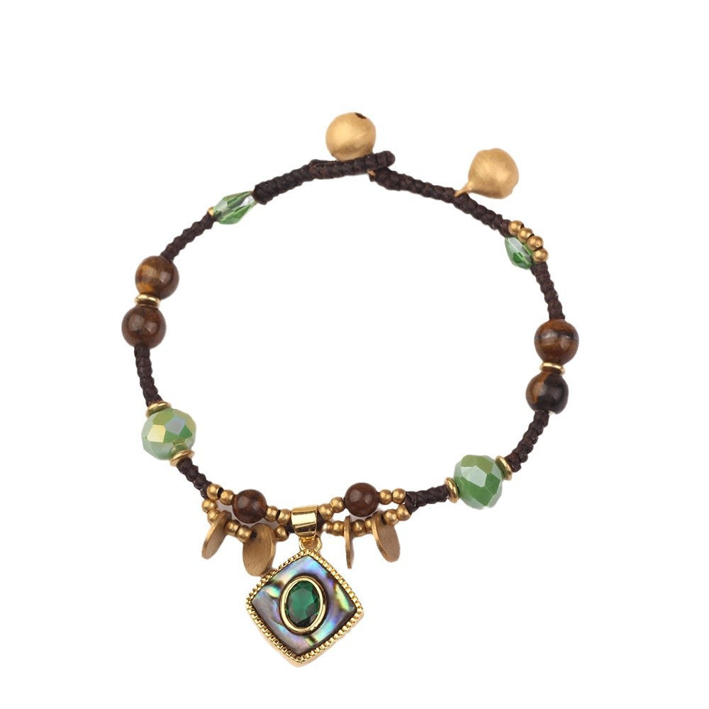 Wholesale Bohemian  Woven  Ethnic Style Hand Rope Bracelet