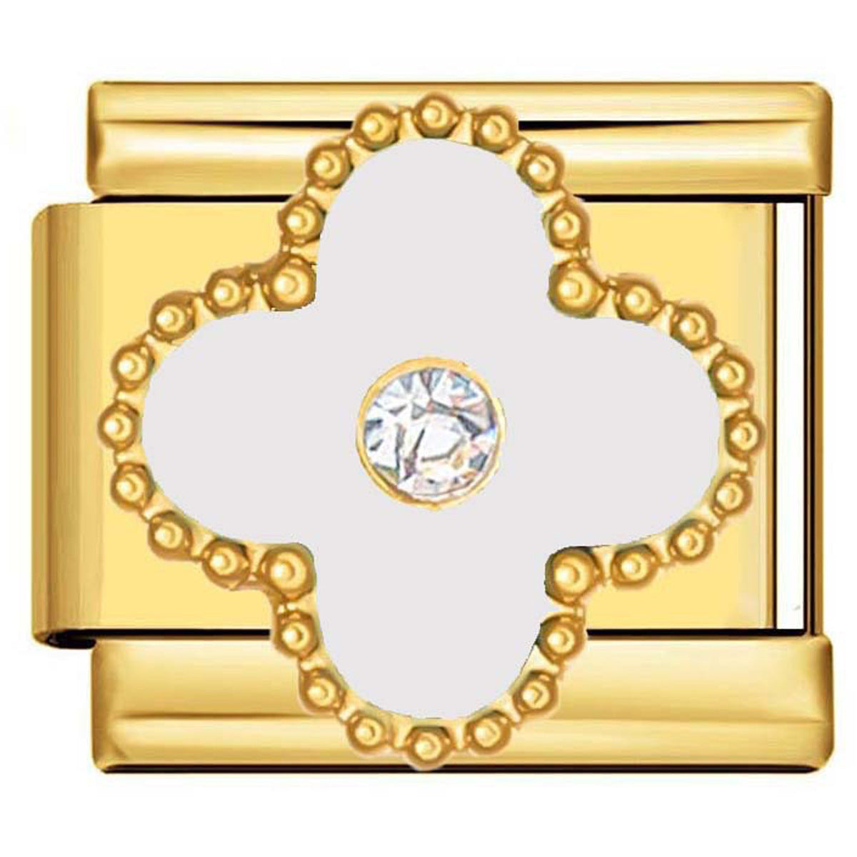 Wholesale 9mm Italian Charm Starter Bracelets DIY square Single Section Creative Stainless Steel Composable Bracelet