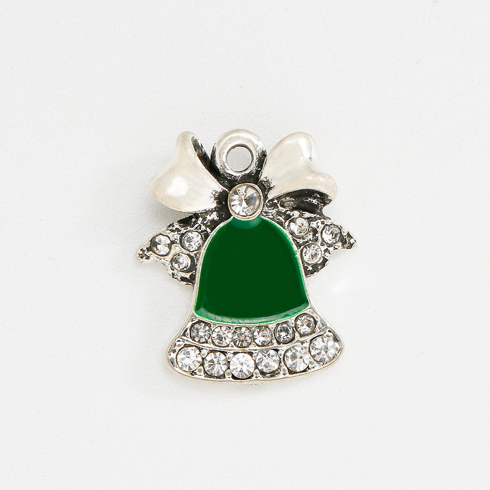 Wholesale 5pcs Christmas Alloy Oil Drop Diy Bracelet Necklace Jewelry Accessories ACC-PT-Yongc002