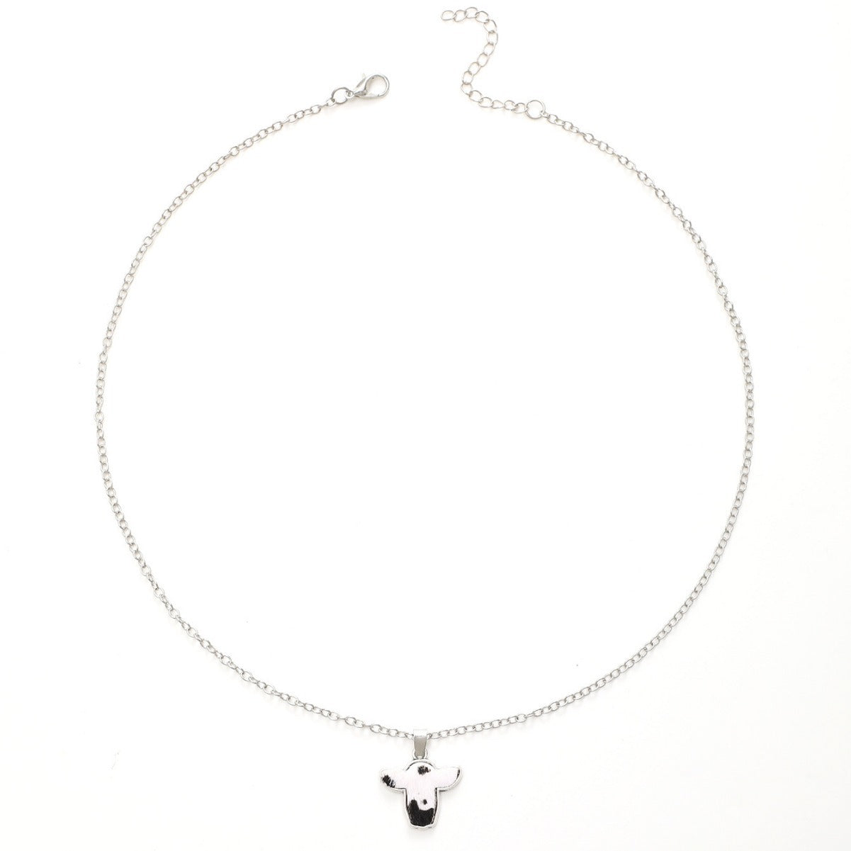 Wholesale Western Style Alloy Mini Bull Head Random Pattern Necklace ACC-NE-YTian002
