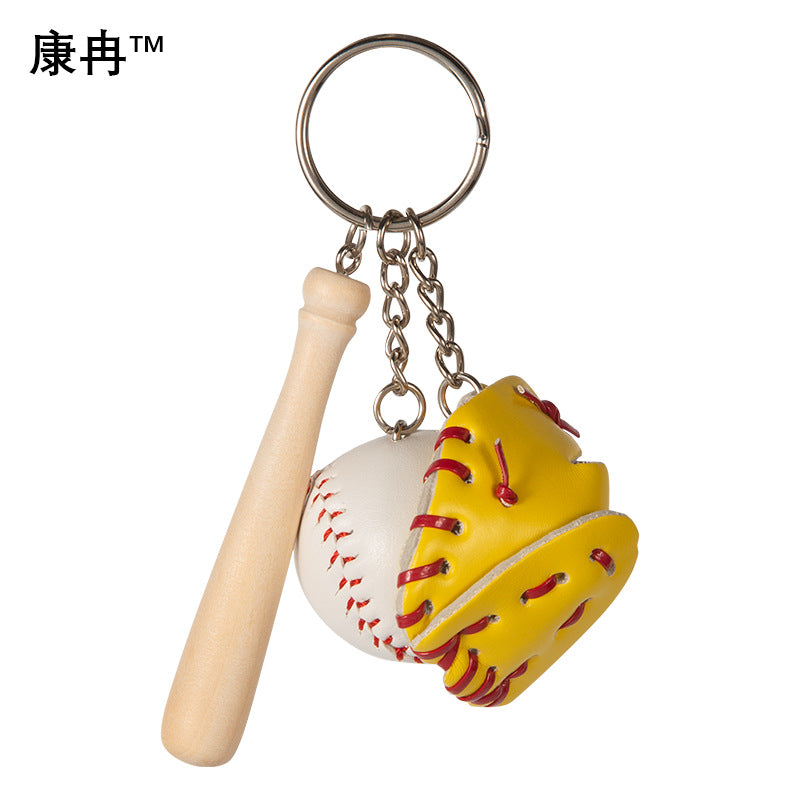 Wholesale Softball Gloves Baseball Keychain