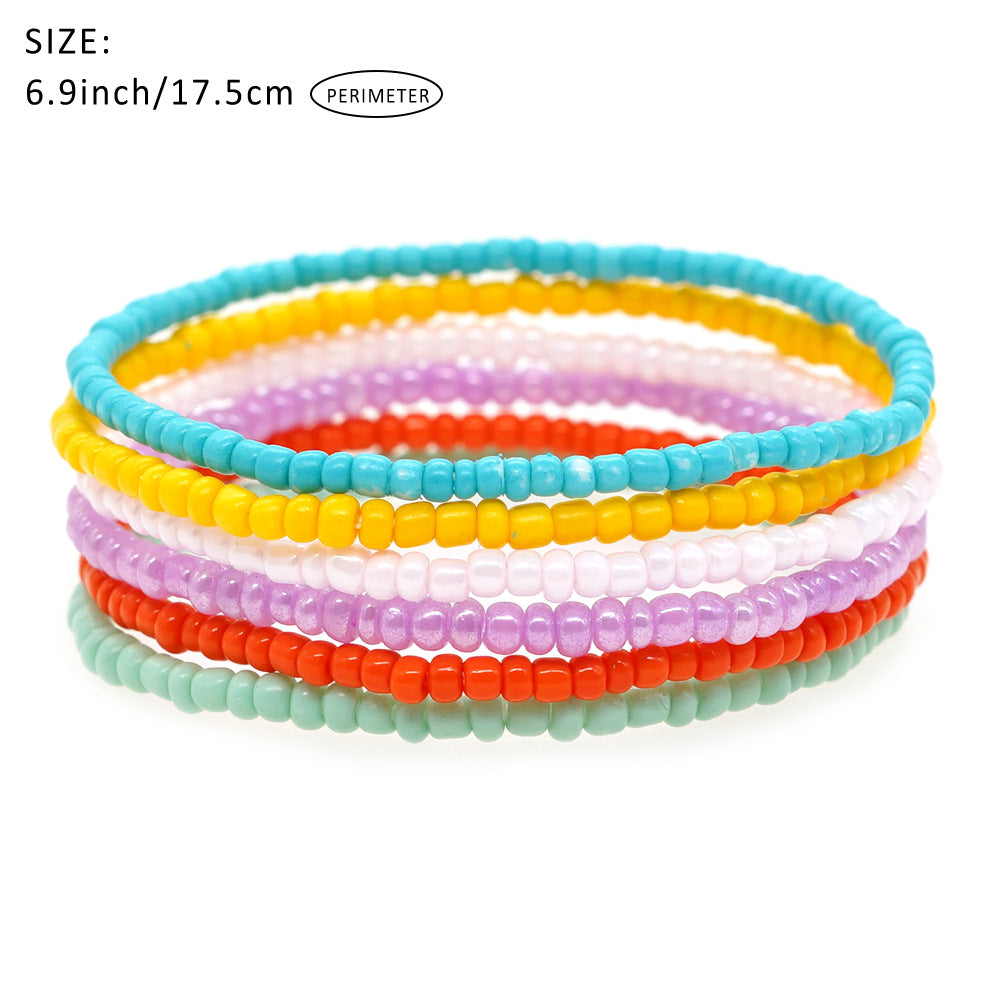 Wholesale Handmade Natural Stone Beaded Bracelets Stacked Design Unisex Everyday Wear
