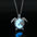 Wholesale mother and child turtle luminous pendant necklace