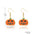 Wholesale  Skull Diablo Earrings  Diamond-encrusted Alloy Halloween Earrings
