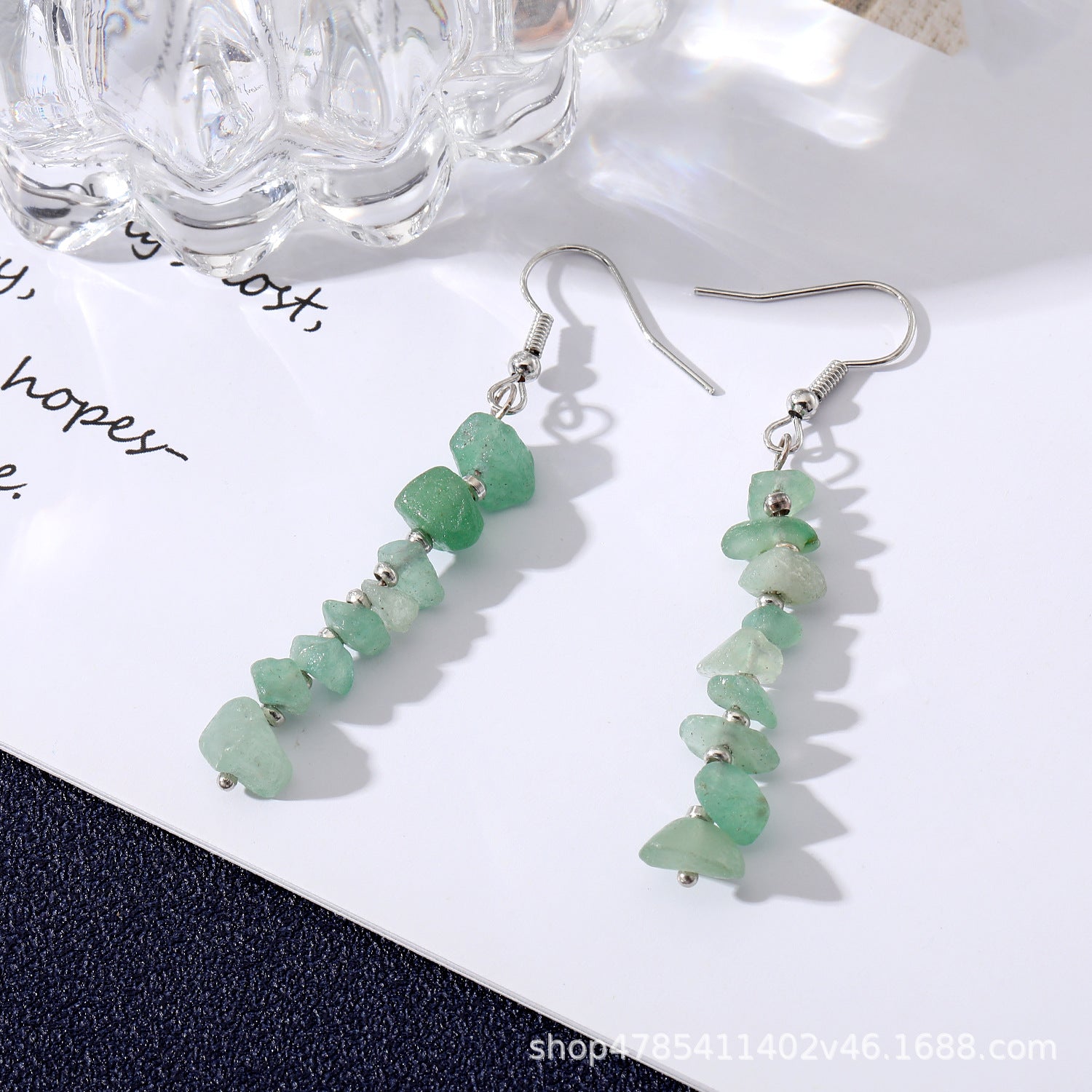 Wholesale Turquoise Tassel Earrings Long Colorful Design Sweet Girl Style Fashion Accessory