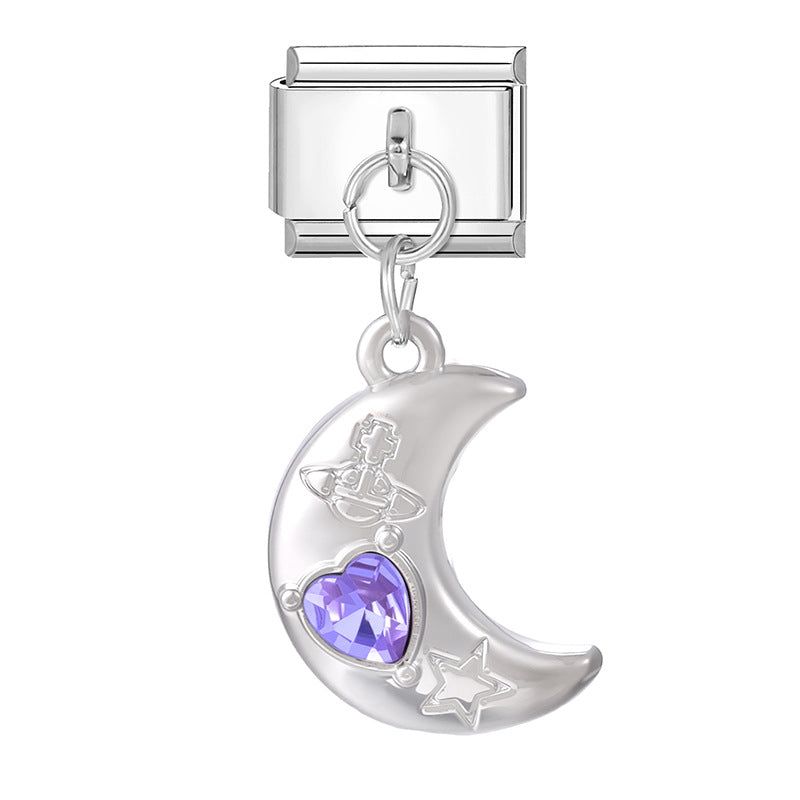 Wholesale 9mm Italian Charm Starter Bracelets DIY Pendant Style Stainless Steel Composable Bracelet