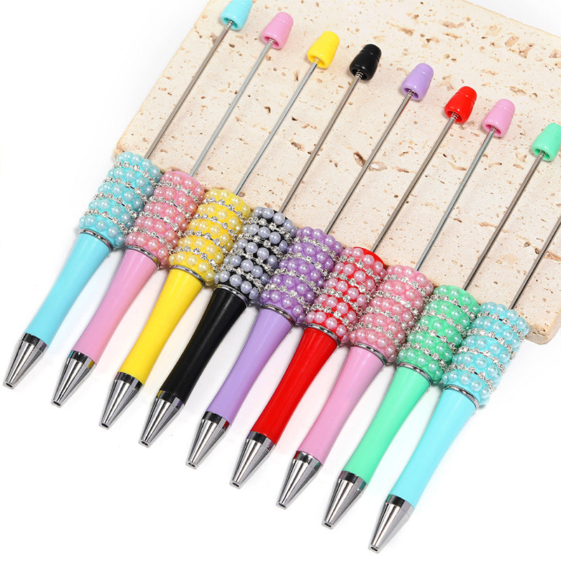 Wholesale 5pcs Beadable Pens Pearl DIY Beaded Pens ACC-PN-BLG005