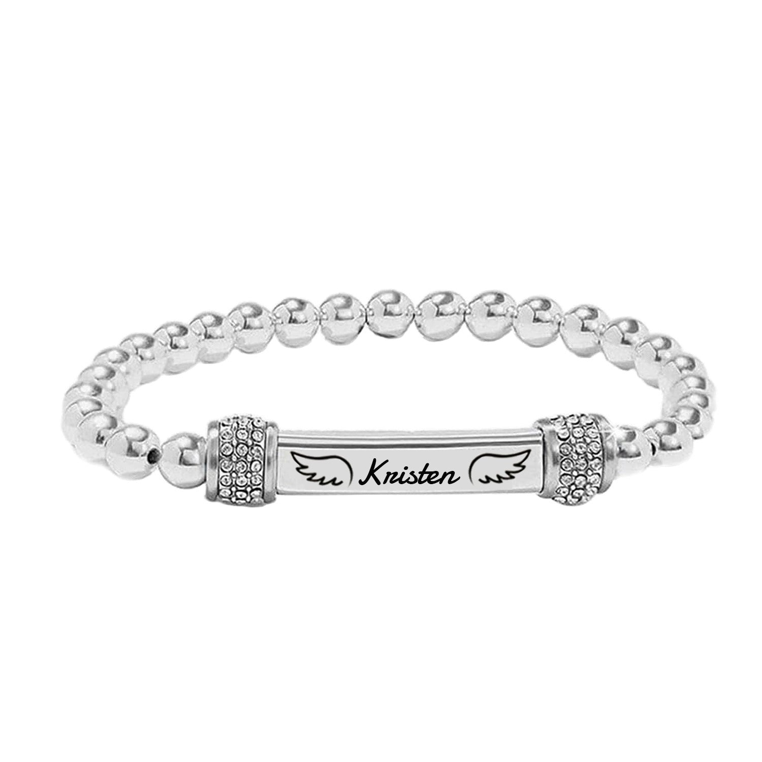 Wholesale Titanium Steel Engraving Bracelet