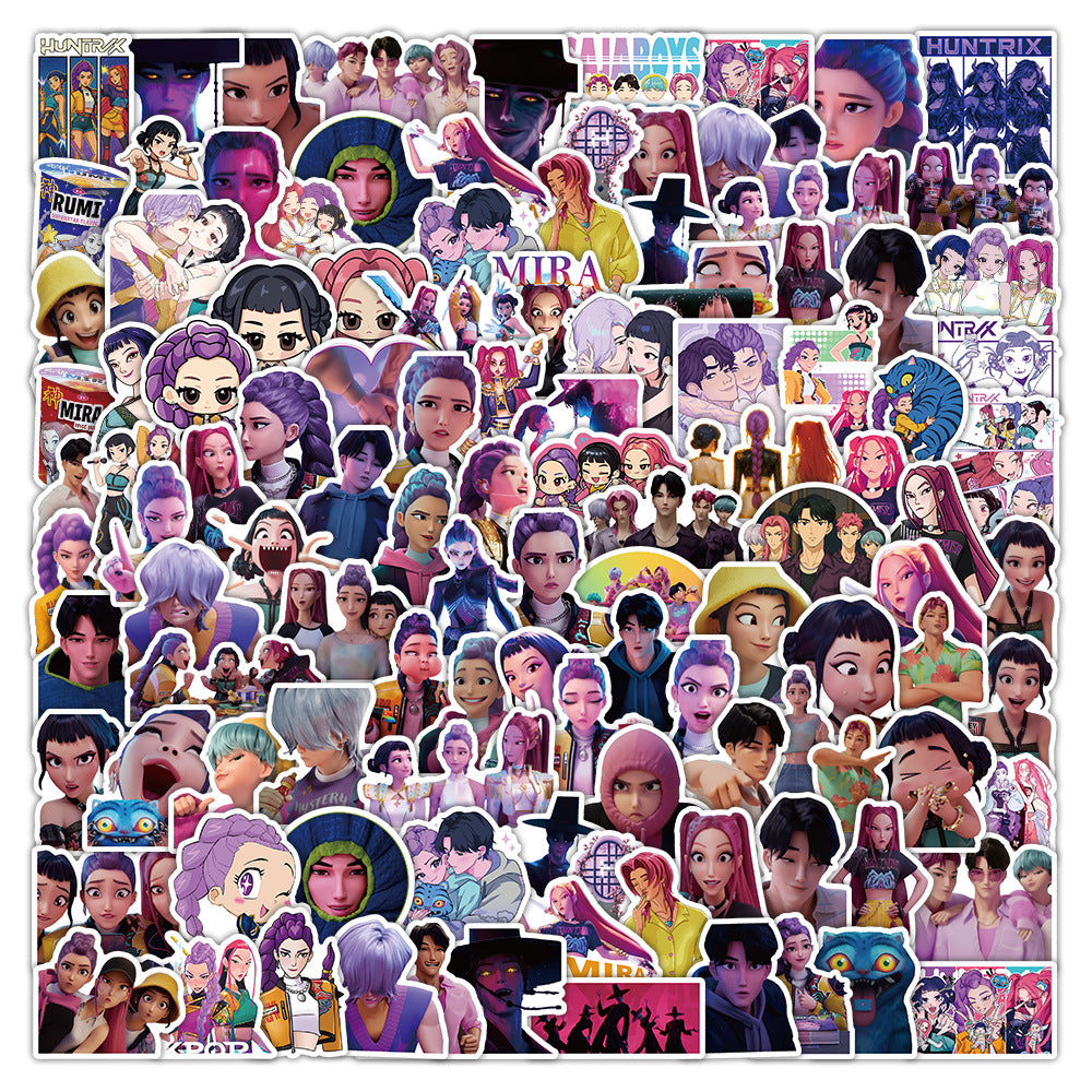Wholesale 104pcs Animation Movie Stickers Mobile Phone Case Water Cup Laptop