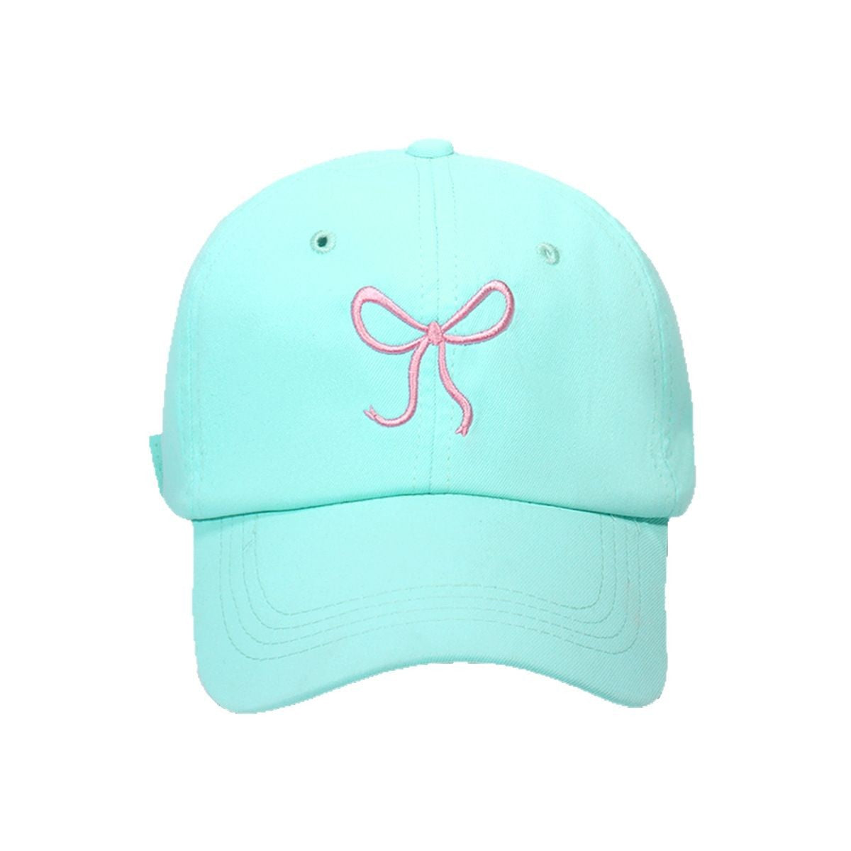 Wholesale Cartoon color bow embroidered baseball cap