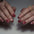 Wholesale 24 Pieces/box Gradient Red Bow Nails Kits Nail Stickers