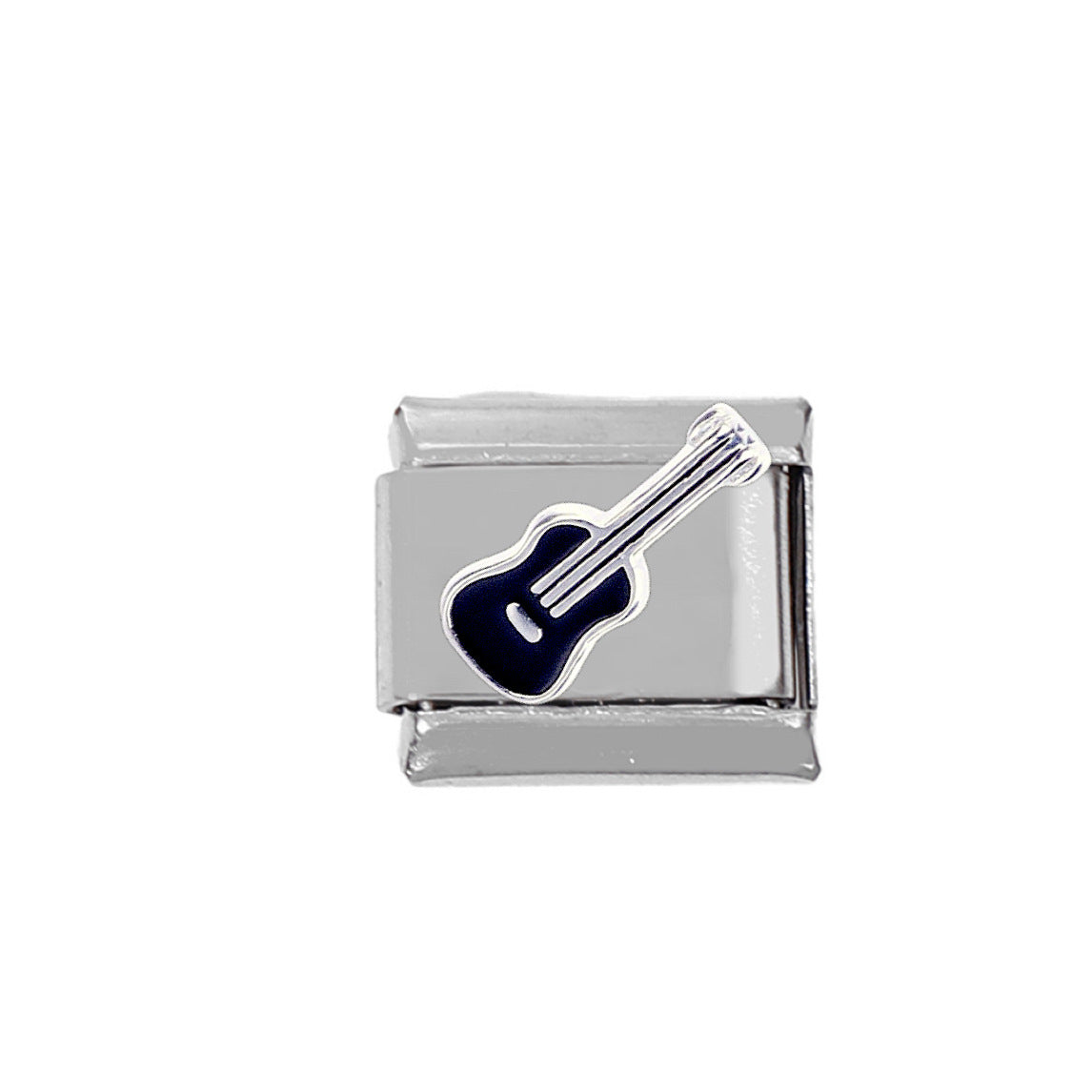 Wholesale 5pcs Italian Charm Bracelet Charm Module Stainless Steel Musical Instrument Bracelet 9mm DIY Pattern Free Stitching Detachable Composable Bracelet ACC-BT-DaLiang008