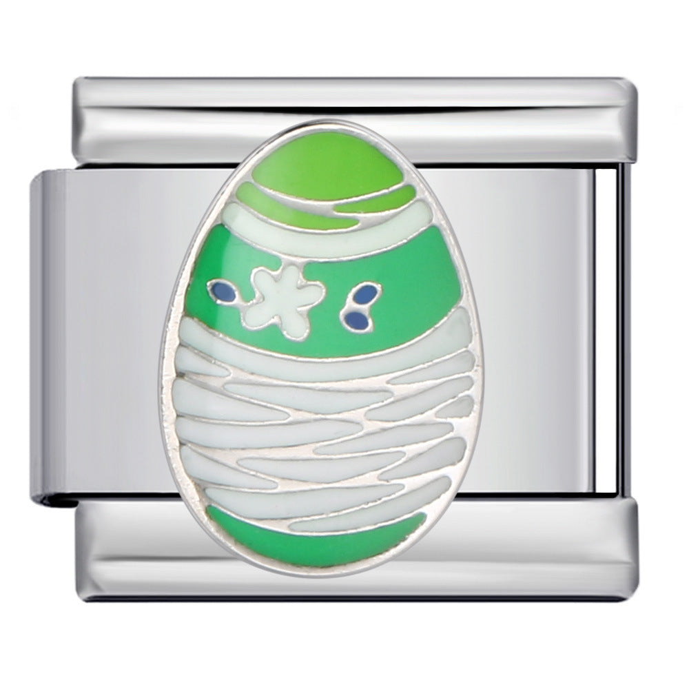 Wholesale Italian Charm Bracelet 9mm DIY Splicing Removable Love English Stainless Steel Composable Bracelet