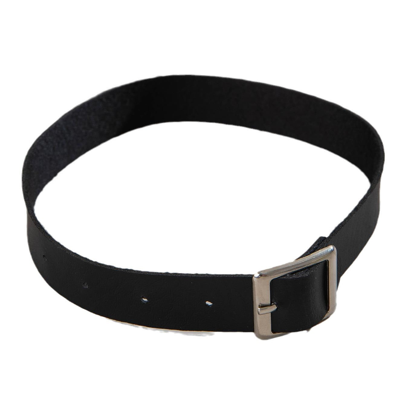 Wholesale   Cloth  Punk Metal Collar Flannel Necklace