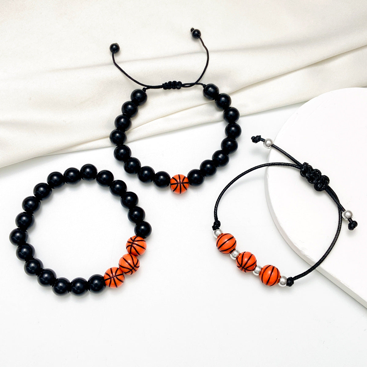 Wholesale Basketball Baseball Bracelet Braided Tennis Bracelet Jewelry ACC-BT-MY012