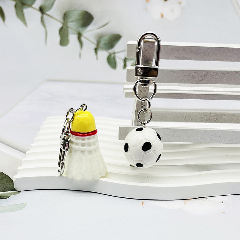 Wholesale  mini basketball keychain