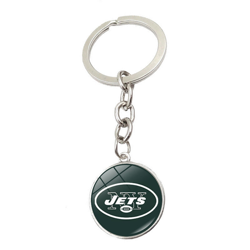 Wholesale Football Team Logo Keychain