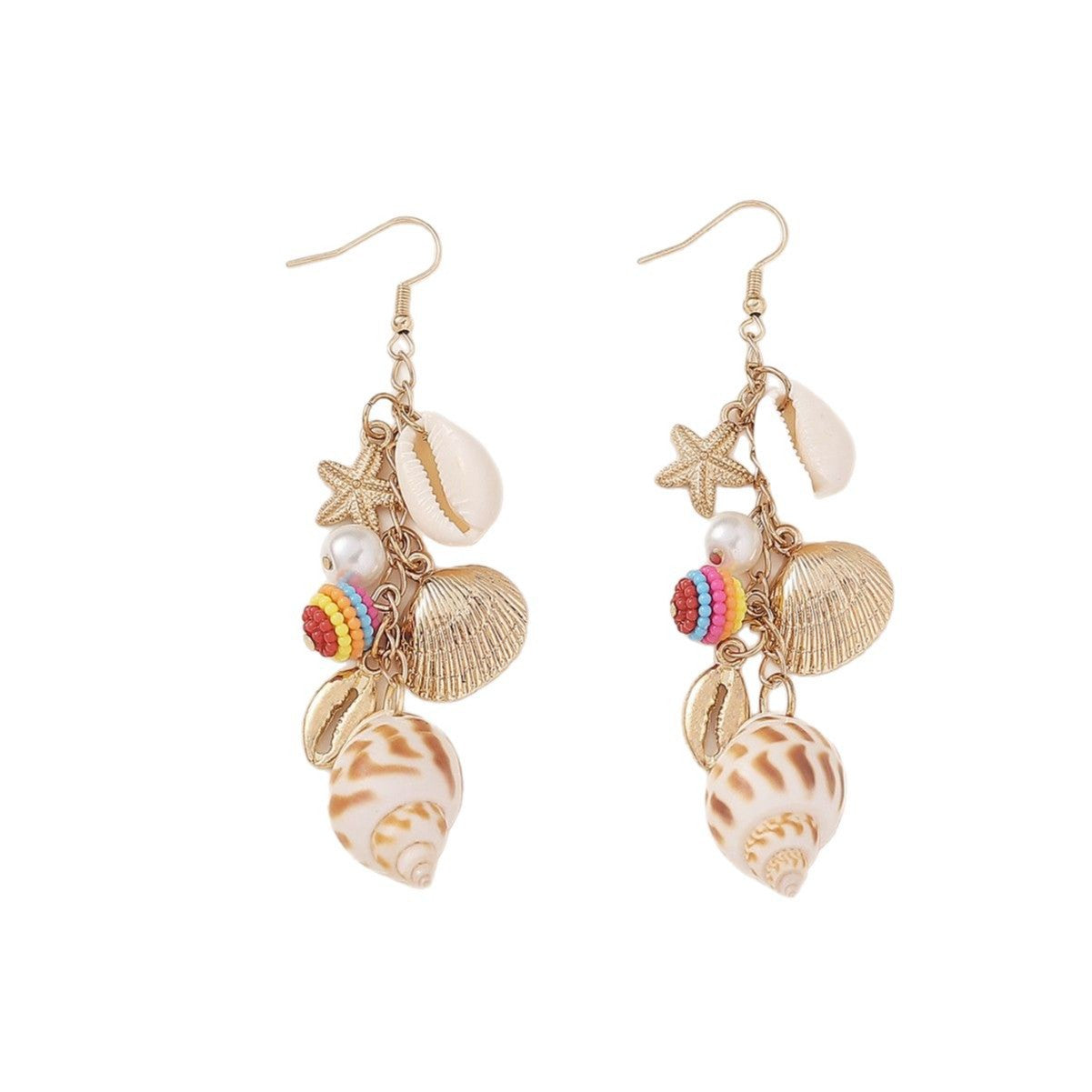 Wholesale Shell earrings Bohemian ocean style earrings