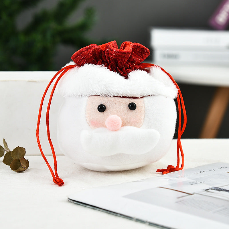 Wholesale   three-dimensional beveled decorative apple bag