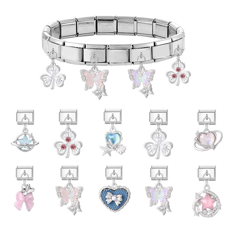 Großhandel italienisches Charmearmband 9mm DIY Spleiß