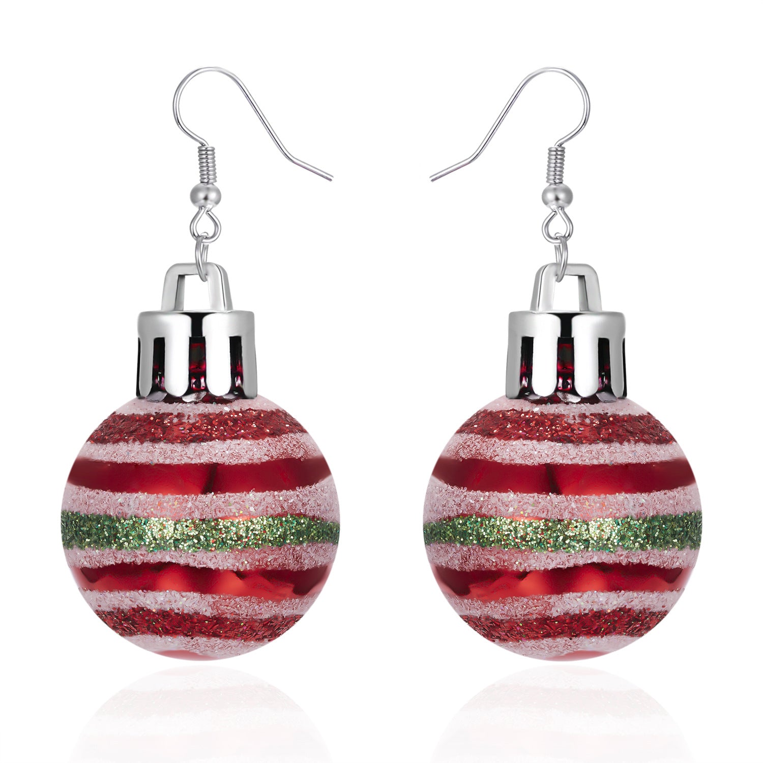 Wholesale Snowflake Star Christmas Ball Fashion Light Bulb Earrings