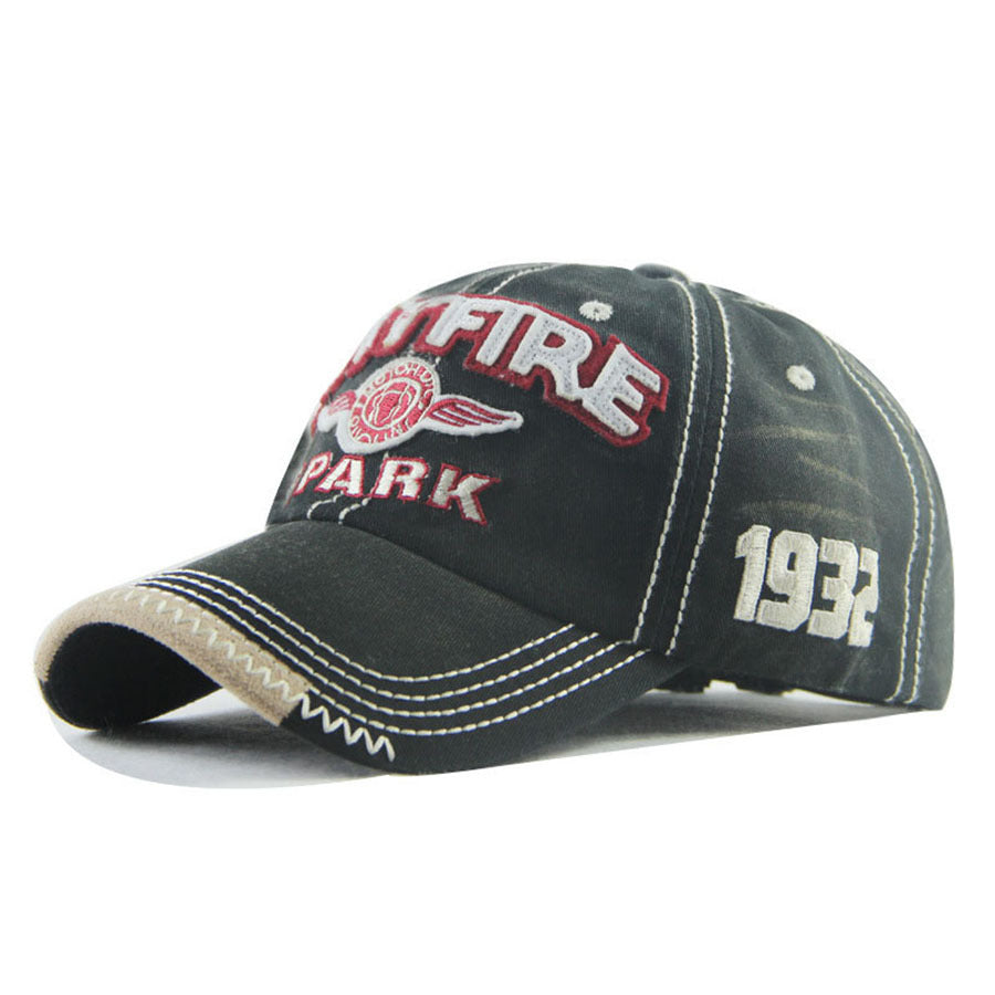 Wholesale Baseball cap embroidery letter cotton leisure outdoor adjustable  cap