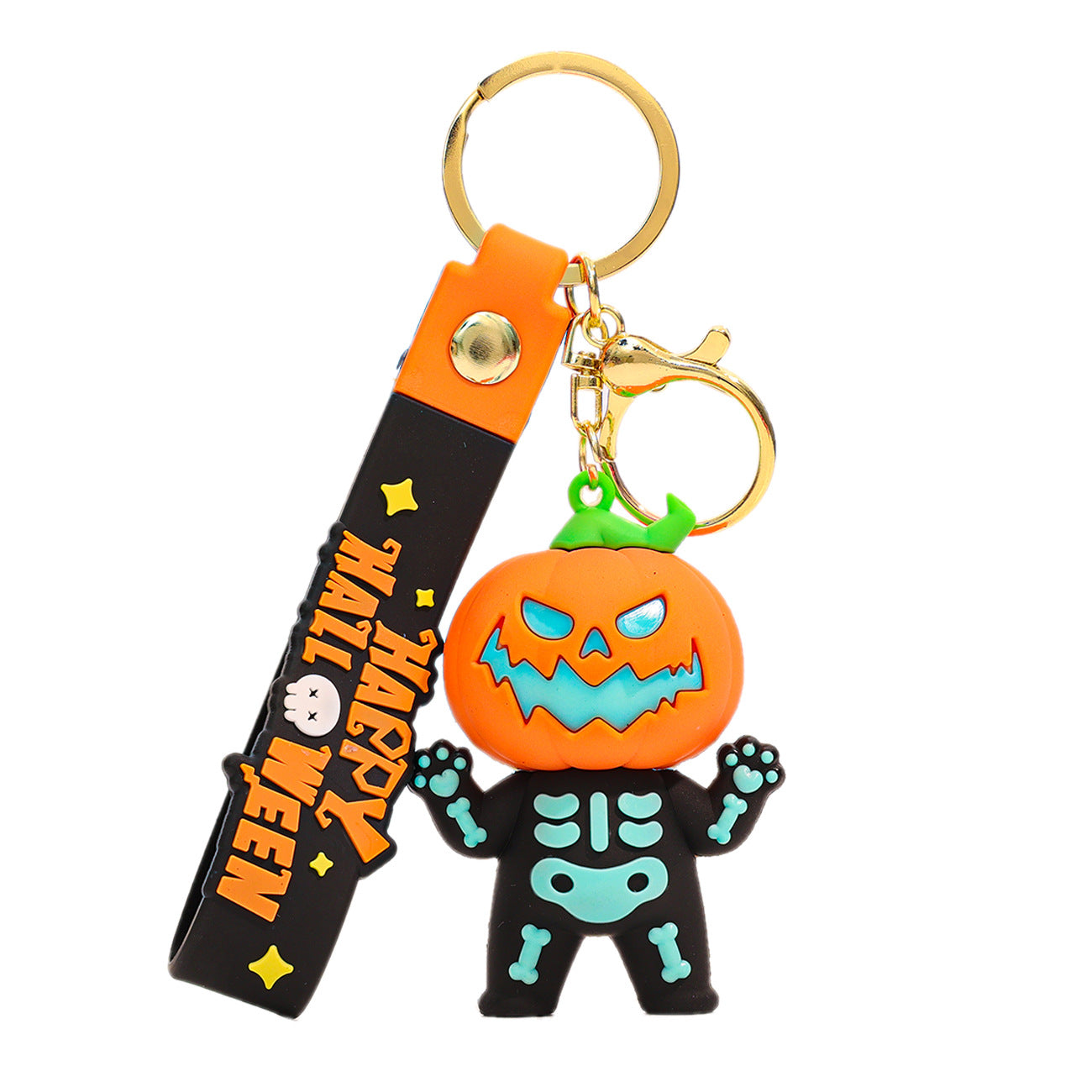 Wholesale  Ghost Glow in the Dark Keychain Cute Bag Charm Gift for Boutique Resale