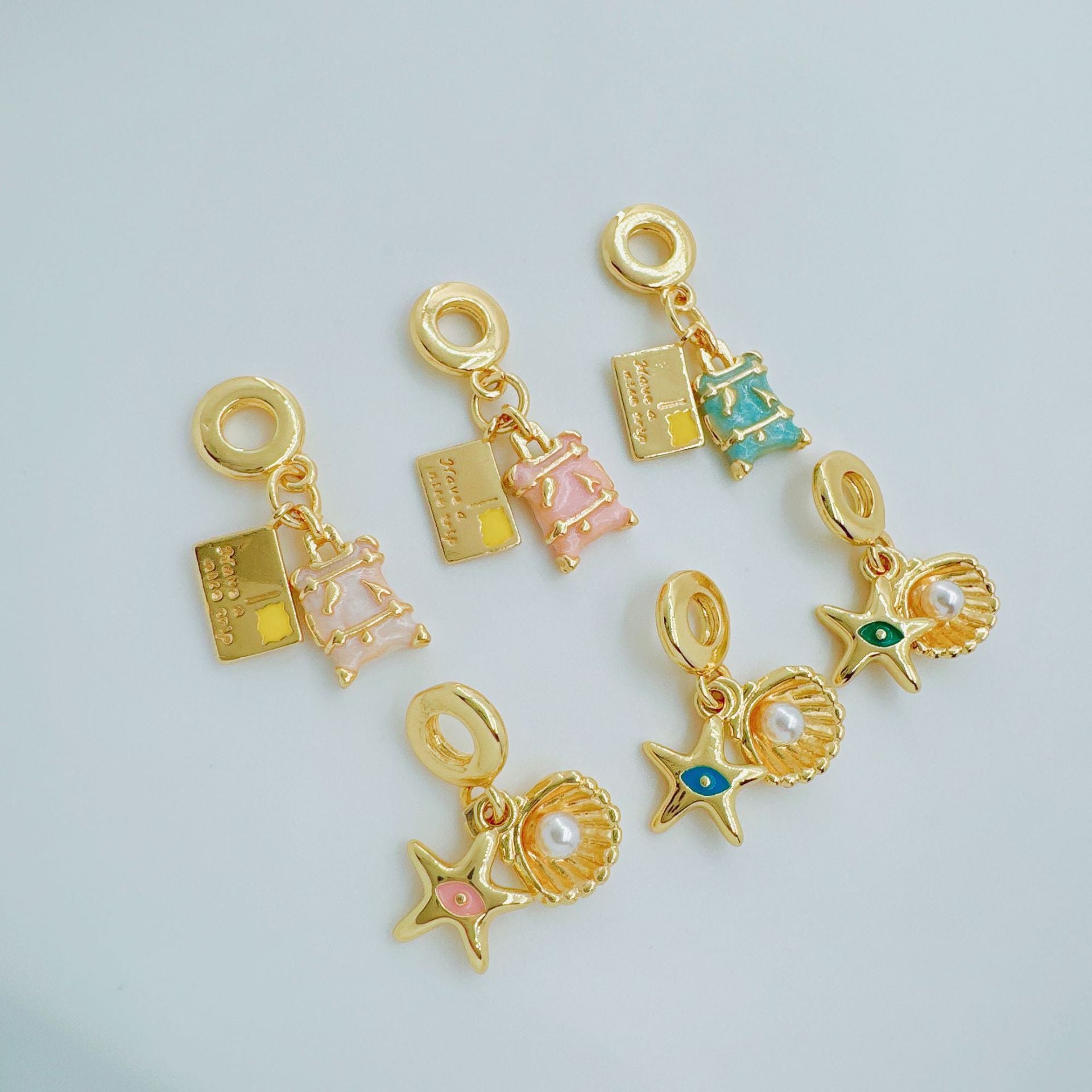 Wholesale Copper Starfish Shell Necklace - Ocean-Inspired Pendant,  Chic Jewelry Accessory for Women