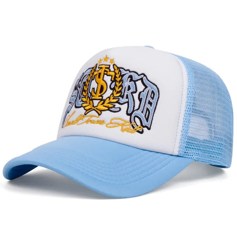 Wholesale  Embroidered Letter Badge Baseball Hat