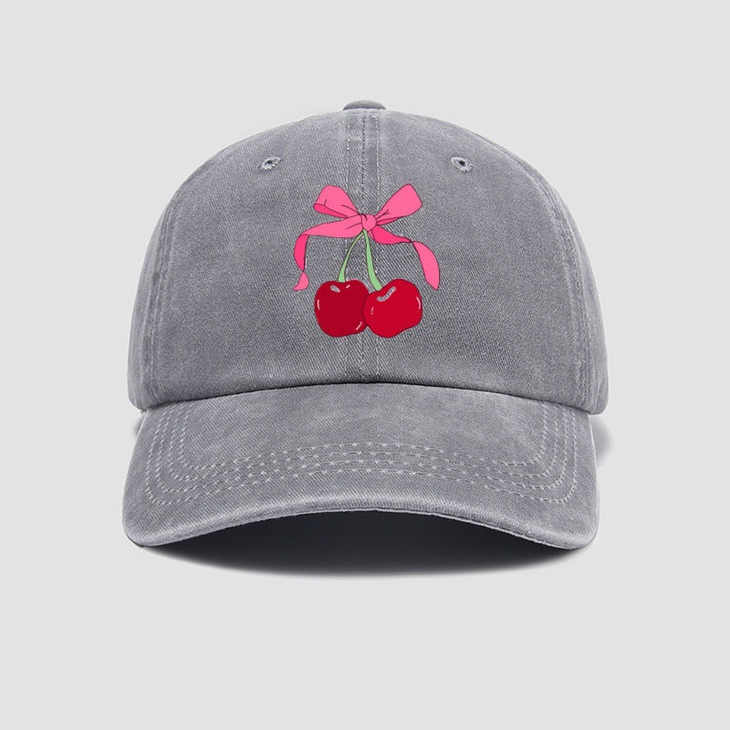 Wholesale Cherry Bow Baseball Cap