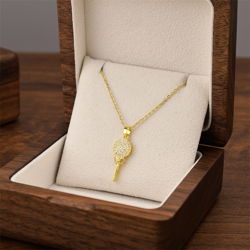 Wholesale Titanium Steel Luxury Necklace ACC-NE-Quanx001