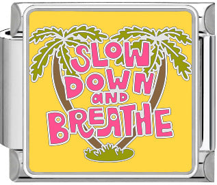 Wholesale Italian Charm Bracelet 9mm DIY creative  letter flower   Creative Stainless Steel Composable Bracelet