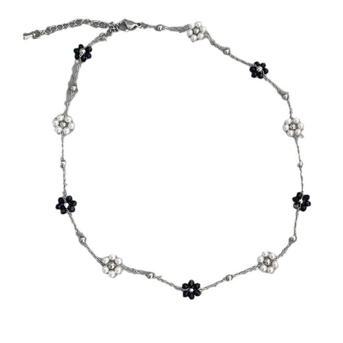 Wholesale  Color Flower Y2K Necklace