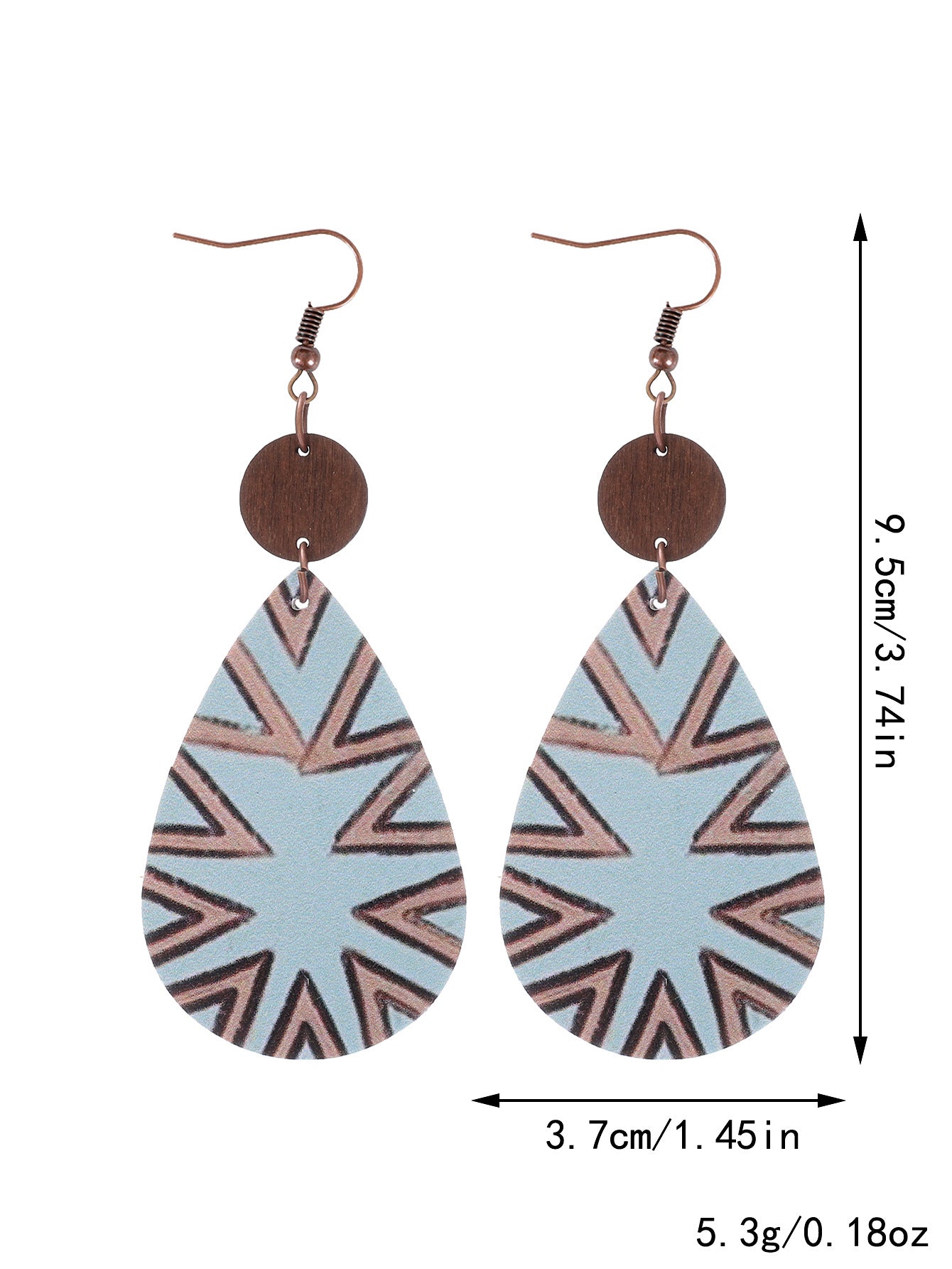 Wholesale  Western Style Wooden Earrings