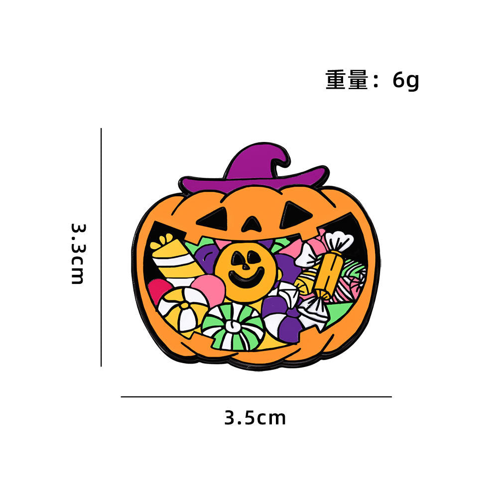 Wholesale  Ghost Brooch Pin Cartoon Style Zinc Alloy Party Fashion Accessory Gift