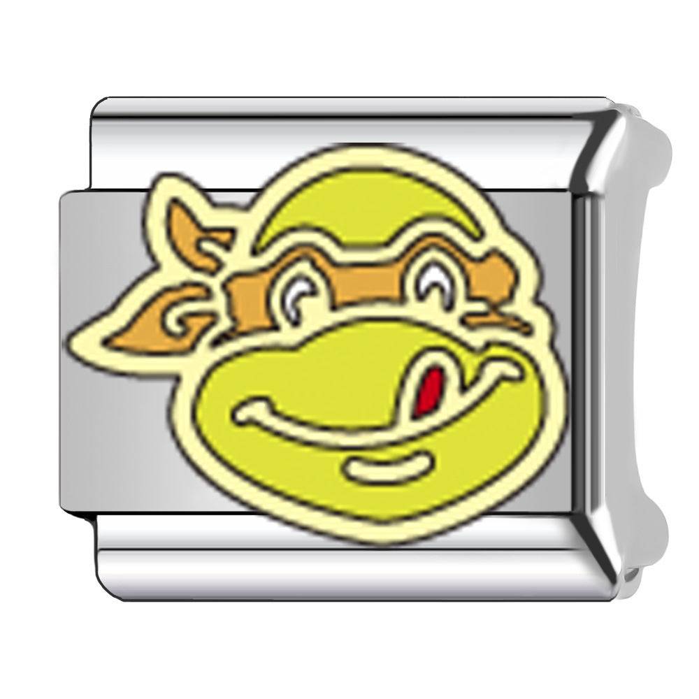 Wholesale   Cartoon Stainless  Italian Modular Bracelet DIY Elastic Accessories