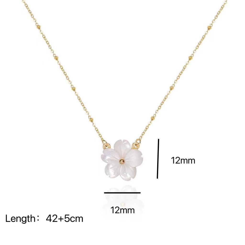 Wholesale Natural Freshwater Pearl Love Necklace Retro Necklace