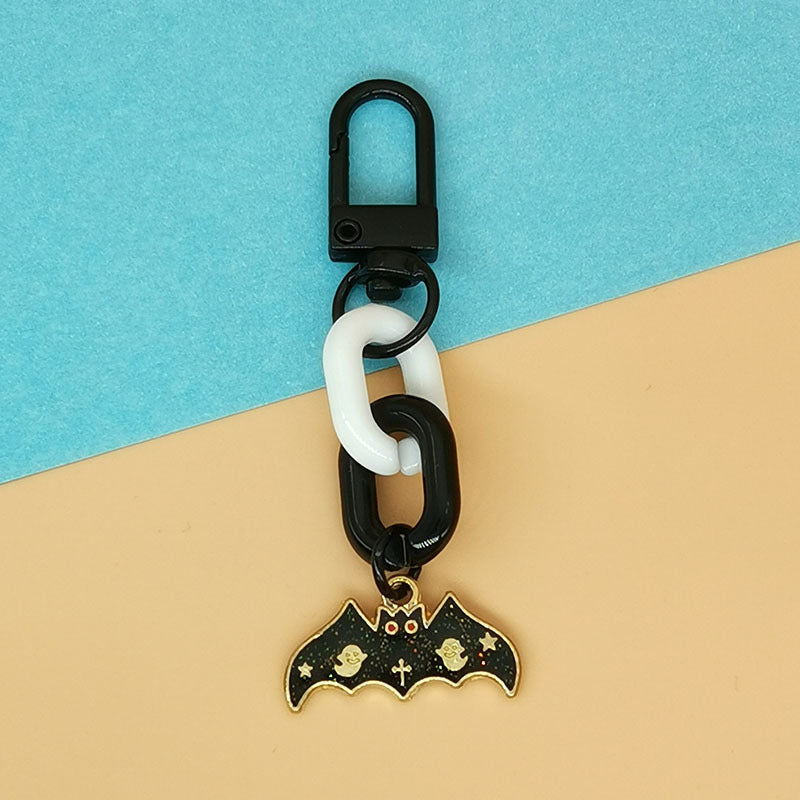 Wholesale Halloween Skull Bat Ghost Keychains ACC-KC-Haol002