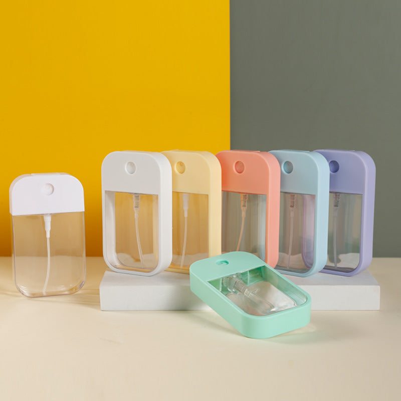 Wholesale Transparent 45ml Card Spray Bottle Keychains