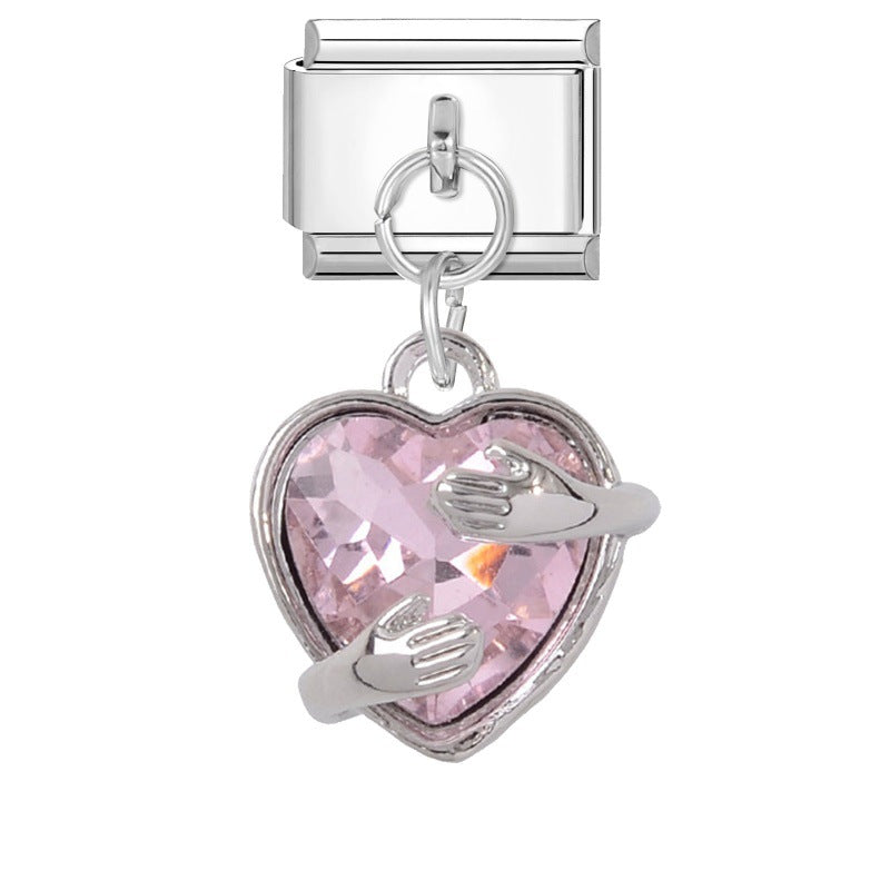 Wholesale Italian Charm Bracelet 9mm DIY Versatile Creative  Stainless Steel Composable Bracelet