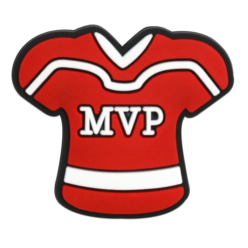 Wholesale Random 100pcs floral clogs PVC Soft Rubber Shoe Buckle Decoration