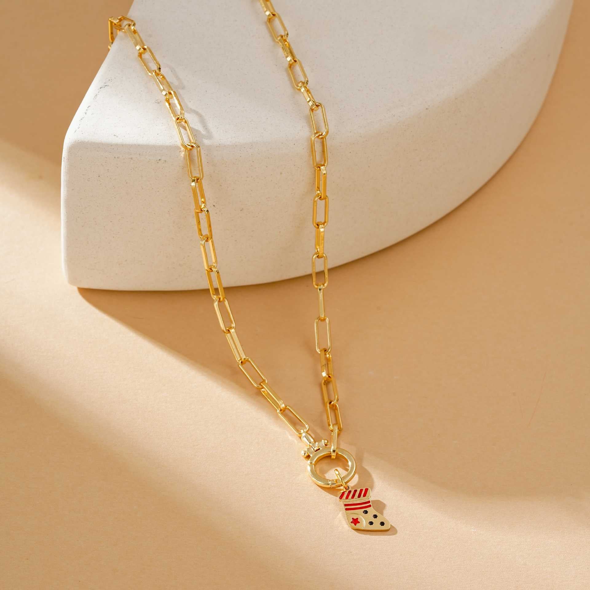 Wholesale Christmas Cartoon Oil Drop Bracelet