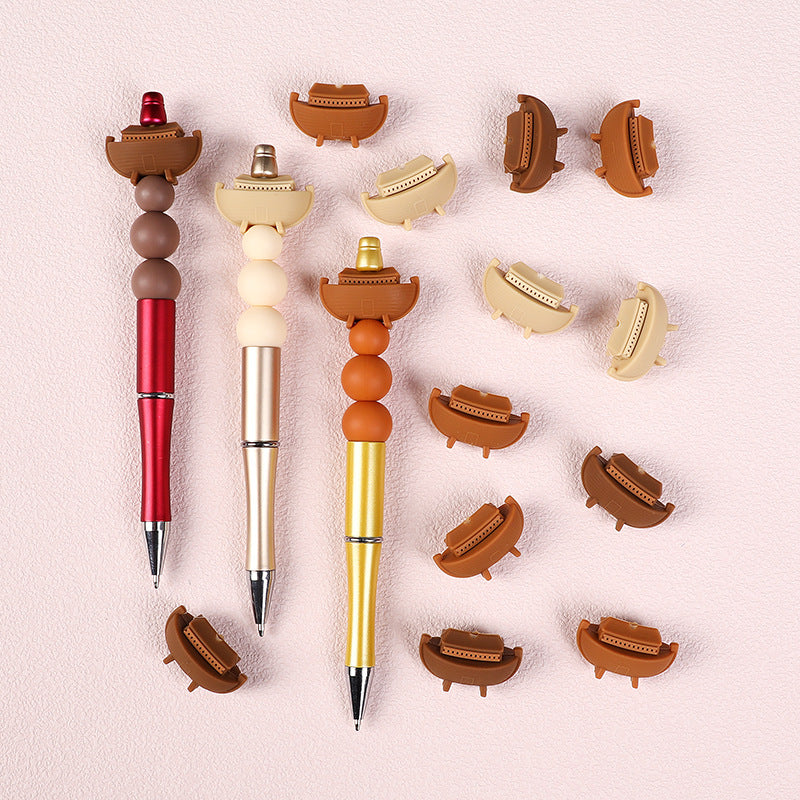 Wholesale 20pcs Easter Mother and Baby Products Noah's Ark Focal Beads DIY Bead Accessories ACC-BDS-RongFa064