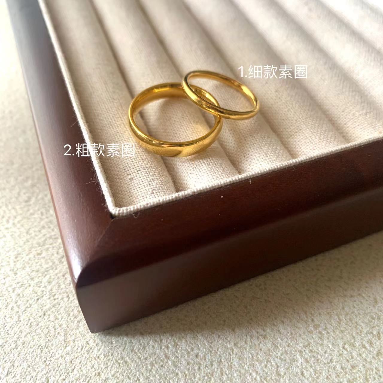 Wholesale titanium steel luxury element white shell inlaid stone  ring