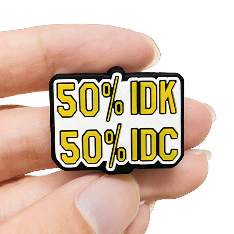 Wholesale 10pcs Dialog English Phrases Focal Beads DIY Bead Accessories ACC-BDS-WDX133