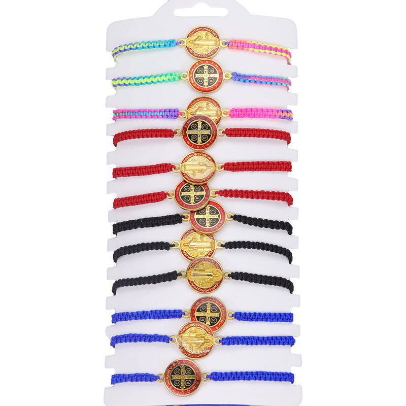 Wholesale  Virgin  woven hand rope bracelet