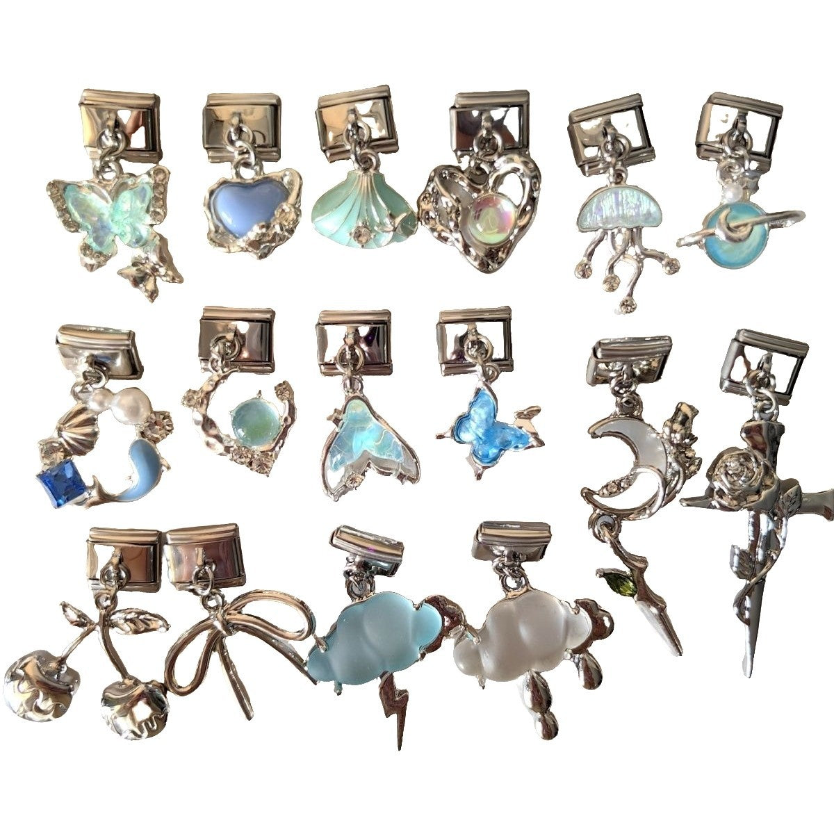 Wholesale DIY Modular Bracelet Pendant Couple Friendship Jewelry Accessory Gift Boutique Resale
