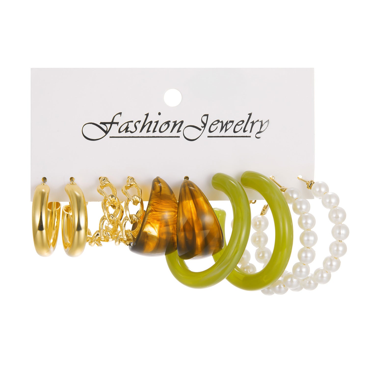 Wholesale pearl butterfly ladies earrings set